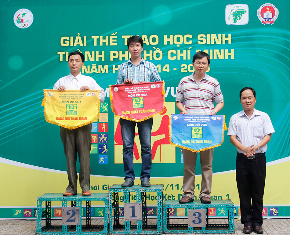 Giải Cờ Vua Thể Thao Học Sinh TPHCM niên học 2014-2015