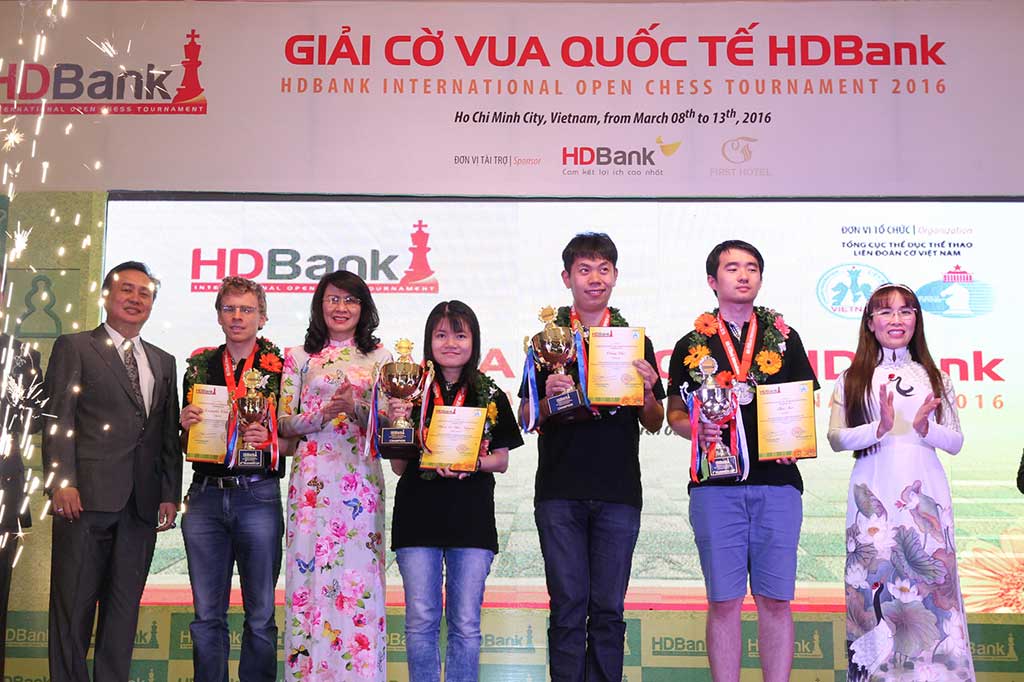 Giải Cờ vua quốc tế HDBank lần VI - 2016 - The 6th HDBank international 2016