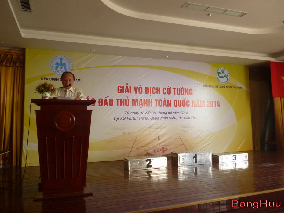 Bế mạc Giải cờ tướng các đấu thủ mạnh toàn quốc 2014 